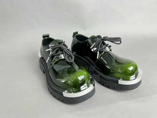 Men's Classic Lace-Up Chunky Shoes - 1