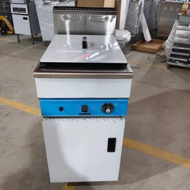 Commercial Standing Deep Gas Fryer - 1