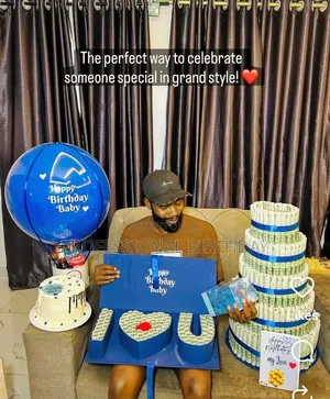 Surprise Birthday Package - Money Tower & Gift Box