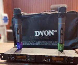 Dvon 2-in-1 Wireless Microphone System