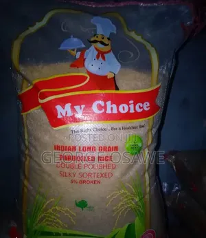 My Choice 50kg Shinkafar Parboiled Mai Shege Biyu