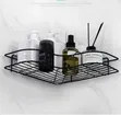 High Quality Steel Angle Toilet/Bathroom Shelf Rack + 2 Hooks - 2