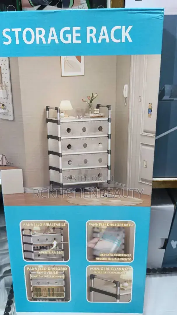 7-Layer Shoe Rack with Cover - 1