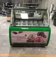 Commercial Ice Cream Display Freezer (10/12 Pan) - 1