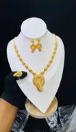 Saudi Gold Replica Jewelry Set - 2