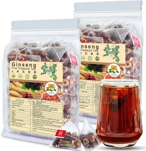 Ginseng Five Treasure Tea don Lafiyar Hanta & Tsufa Mai Kyau