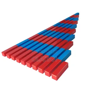 Montessori Number Rods - Early Math Educational Toy