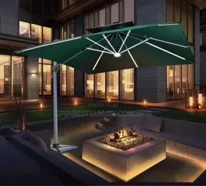 Solar Outdoor Umbrella/Canopy Stand