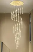 29-Light Nordic LED Bottle Chandelier - 1
