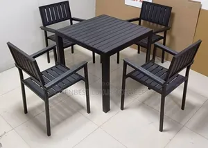 4-Seater Outdoor Balcony/Bar/Restaurant Table and Chairs