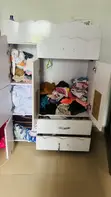 Home Interiors Baby Wardrobe - White - 3