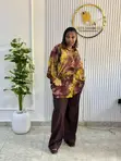 Vintage 2pcs Set - Women's Casual Shirts - 1