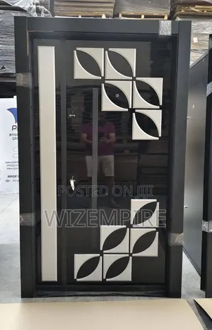 Executive Turkish Black Double Entrance Doors