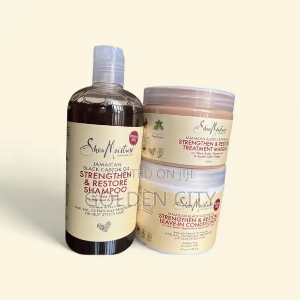 Shea Moisture Jamaican Black Castor Oil Strengthen & Restore Set - 1