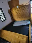 Home Interiors Yellow Bed Frame - 1