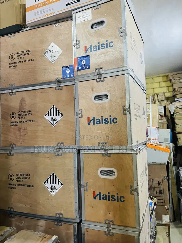 8kWh 24V Haisic Lithium Ion Battery - 1