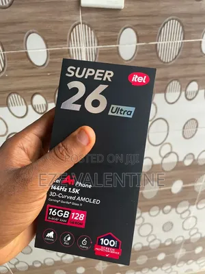 New Itel S26 Ultra 256GB White