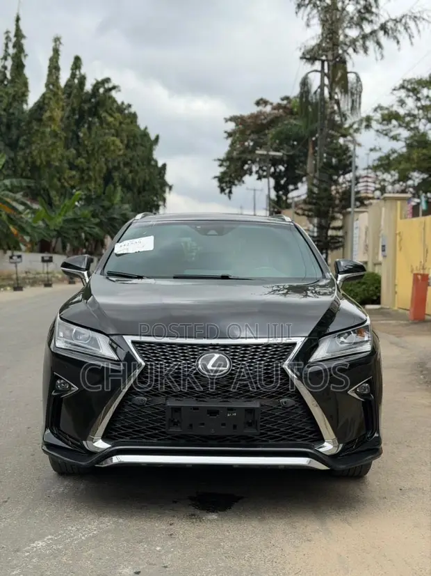 Lexus RX 350 F Sport AWD 2016 Black - 1