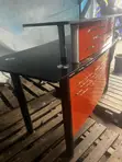 Modern Black Glass Center Table - 2