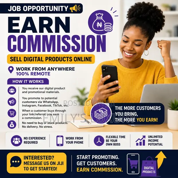 Digital Product Sales Agent - Commission Based - 1