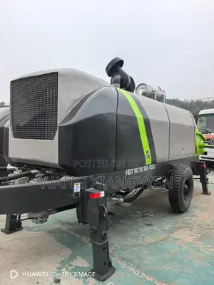 Used Zoomlion Concrete Pump HBT90.18.187RSU