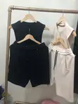 Zara Premium Sleeveless Tops da Shorts - 3