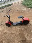 2015 Electric Cruiser Motorcycle - Gold - 4