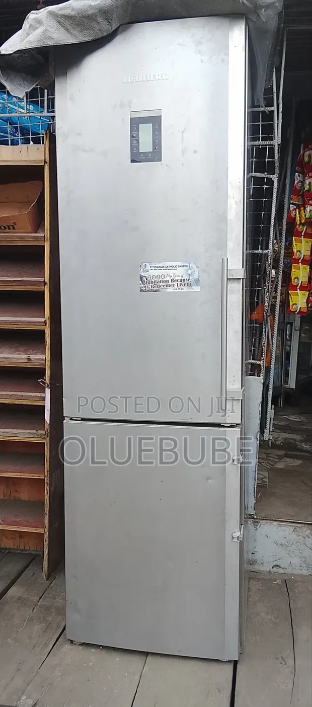 Liebherr Gray Stainless Steel Fridge - 1