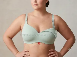 Size 42DD Seamless Wireless Nursing Bra - Extra Support Maternity