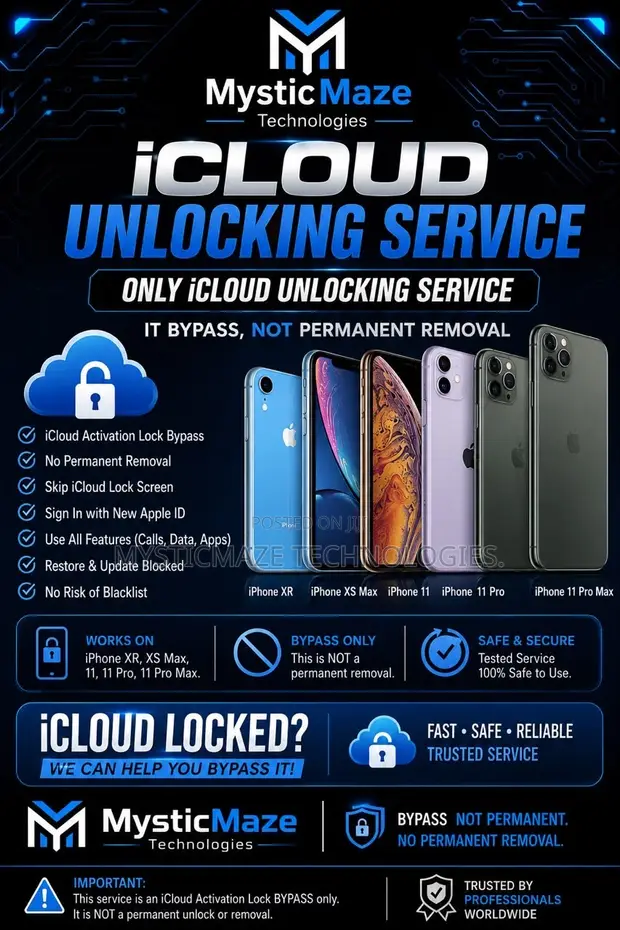 Sabis na Bypass na iCloud Activation Lock don iPhones - 1