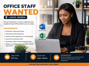 Office Staff Wanted - ELMIRAL HOME STORES, Lagos