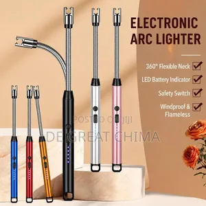 Electric Arc Rechargeable Gas Lighter