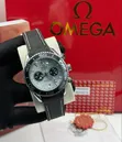 Omega Seamaster Chronograph Leather Watch - 2