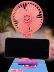 Portable Mini Fan with Detachable Phone Stand - 1
