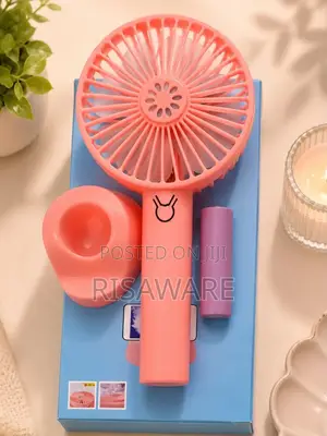 Portable Mini Fan with Detachable Phone Stand