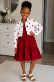 Angel Girls Cotton Dress (3-5Y, 6-9Y) - 1