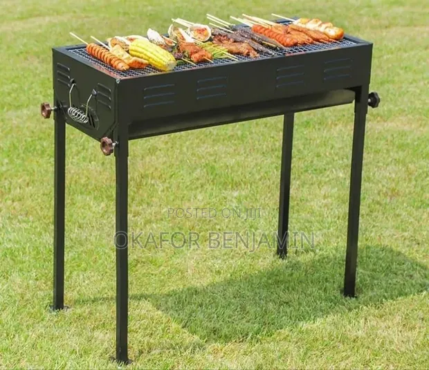 Quality Collapsible Free Standing BBQ Charcoal Grill - 1