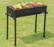 Quality Collapsible Free Standing BBQ Charcoal Grill - 1