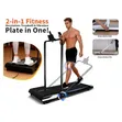 2-in-1 Treadmill da Walking Pad na Gida tare da Bluetooth - 1