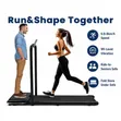 2-in-1 Treadmill da Walking Pad na Gida tare da Bluetooth - 4
