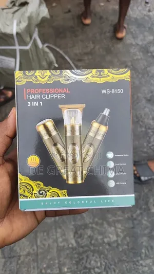 3-in-1 Professional Rechargeable Trimmer