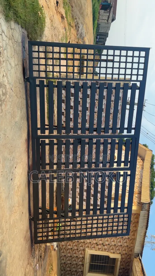 Custom Metal Slide Gate 14ft x 7.5ft - 1