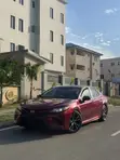 2018 Toyota Camry SE Burgundy - 3