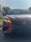 2018 Toyota Camry SE Burgundy - 4