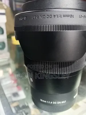 Sigma 16mm Prime Lens