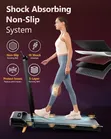 2.5HP Walking Pad Treadmill - 12KM/h, Bluetooth, 130kg Max - 1