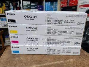 Canon C-EXV 49 Genuine Toner Cartridge - Full Colour Set