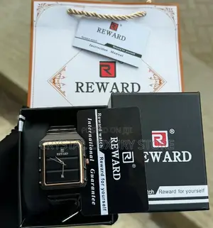 Reward Quality Men's Chain Strap Wristwatch