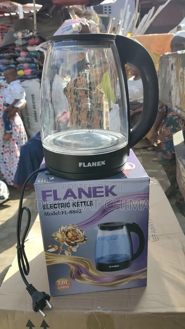 Flanek Electric Kettle Visible Heat - 1