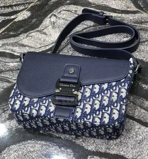 Christian Dior Quality Luxury Men's Genuine Leather Crossbody Bag